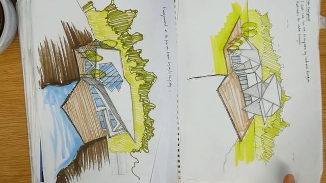 Architecture Sketchbook Tour / Architectural Design Process Vol3 смотреть онлайн