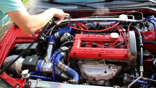 Правильная мойка двигателя и консервация Golden Star + MotorPlast от Koch Chemie смотреть онлайн