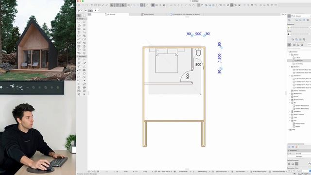 Easiest BIM Software For Beginners ArchiCAD 26 in 30 Minutes смотреть онлайн
