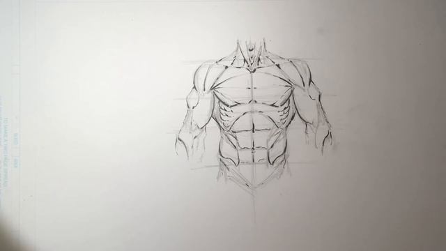How To Draw The Torso (Comic Book Style) Pencil Drawing Tutorial смотреть онлайн