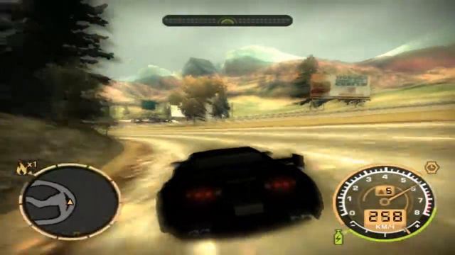 тест драйв Tayta Supra в Nfs most wanted 2005 смотреть онлайн