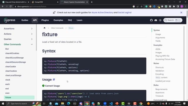 Cypress tutorial 22 - Data-Driven Testing | Fixtures | Parameterization | ChatGPT смотреть онлайн