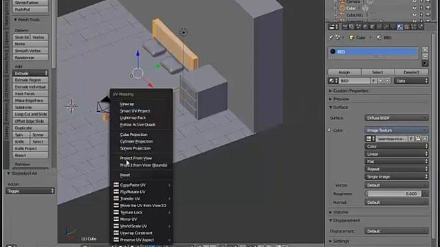 How To Make A Bedroom In Blender || Dream Room In Blender