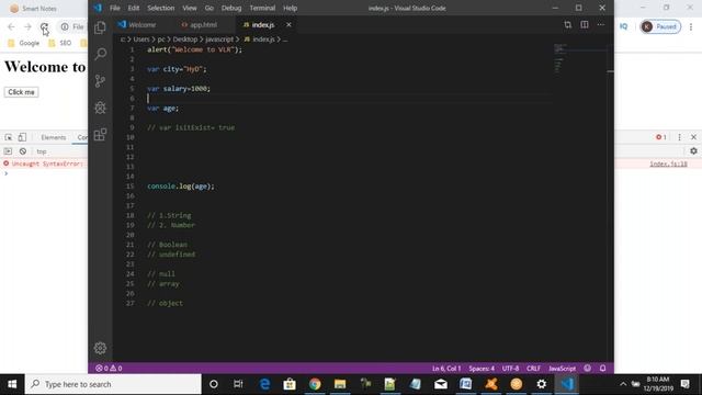 Angular 8 with JavaScript and TypeScript Demo Part 01 by Venkat Reddy 20Dec'19 |Info Call 905986876 смотреть онлайн