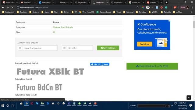How To Upload Fonts To Divi And Extra Theme Tutorial смотреть онлайн
