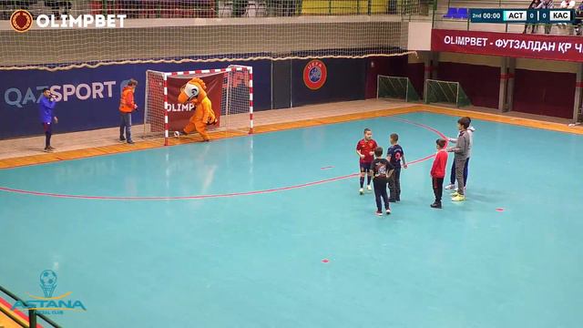 АСТАНА 5 - 0 КАСПИЙ | 29- ТУР, 1-матч | 02.03.2024 смотреть онлайн