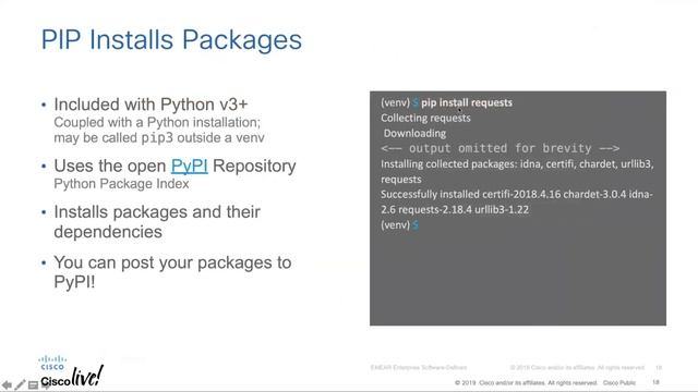 Video credit CISCO: The New Programmable Toolbox of a Networking Engineer смотреть онлайн