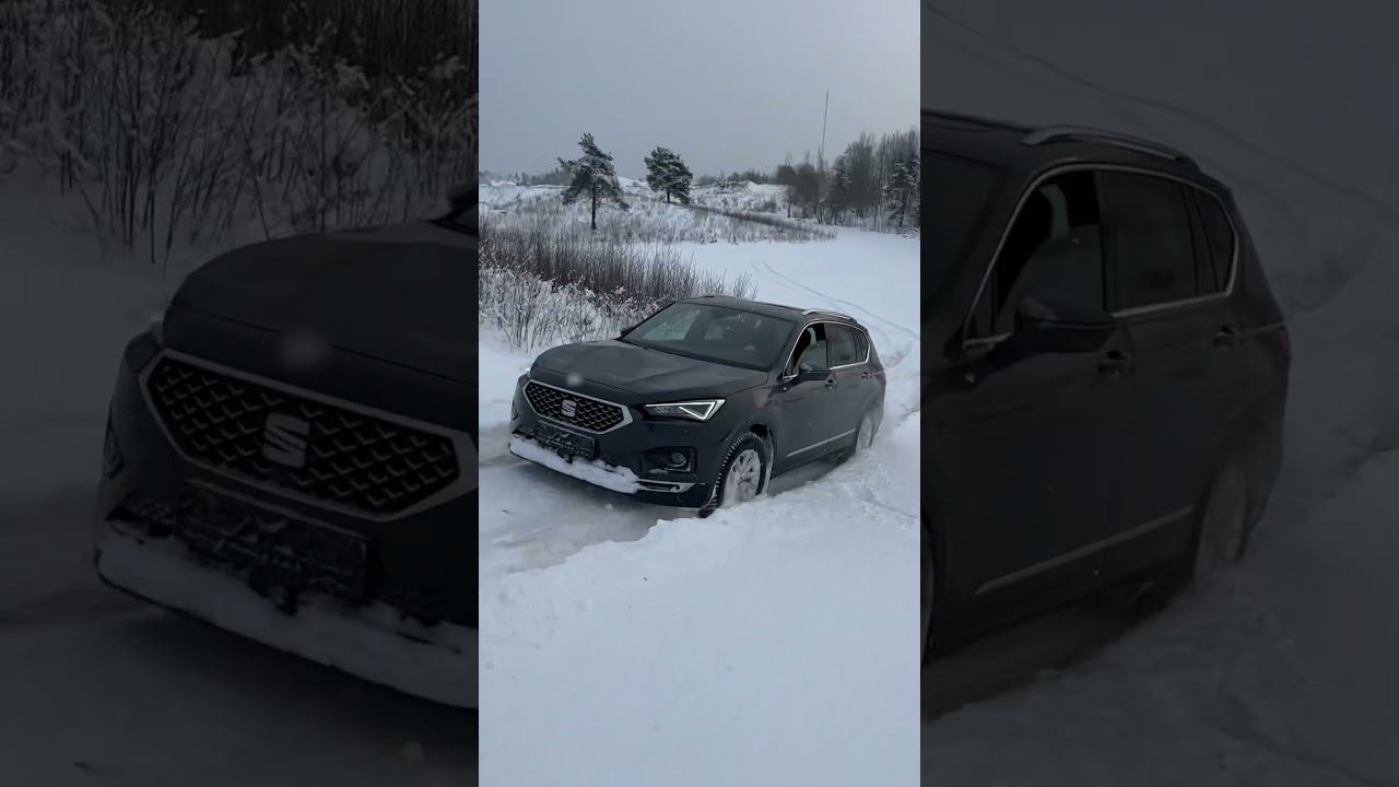 Seat Terraco тест по снегу ❄️ смотреть онлайн