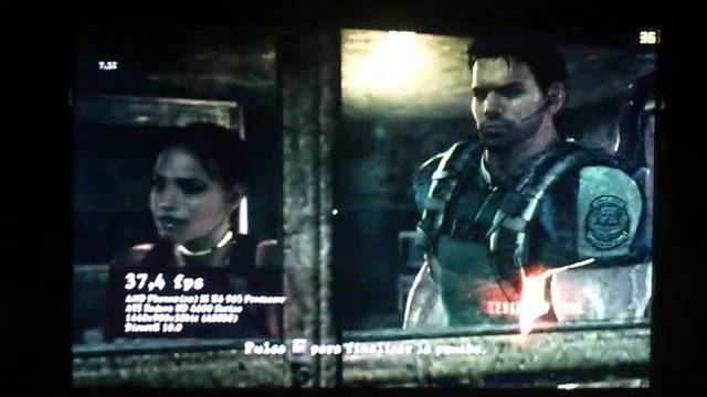 RADEON HD 4670 AMD PHENOM II X4 965 3.4 Ghz BE Resident Evil 5 Benchmark смотреть онлайн