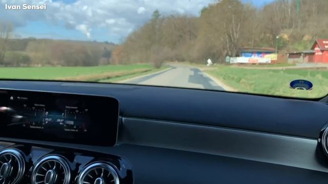 2019 MERCEDES-AMG A35 POV DRIVE SPORT+ BRUTAL on B Roads Acceleration 0-100kmh LOUD Exhaust Sound!! смотреть онлайн