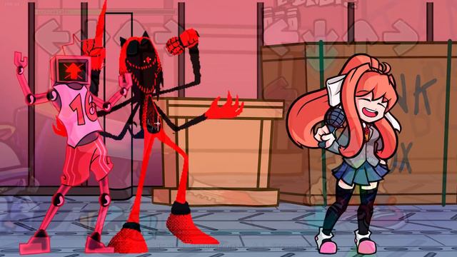 Triple Glitch || Double Kill (Hex, Fatal Error And Monika Cover) || VS Impostor V4 смотреть онлайн