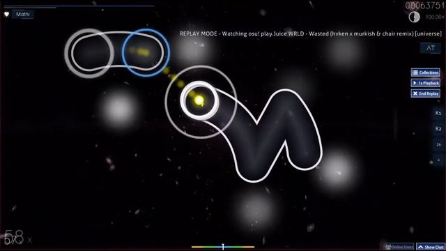 Wasted - osu! beatmap смотреть онлайн