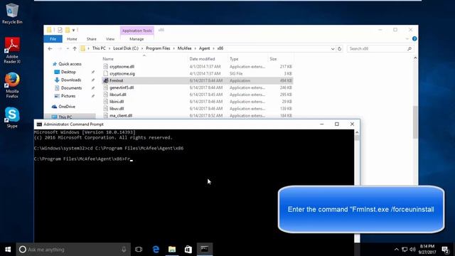 McAfee: How to Remove Agent Manually смотреть онлайн
