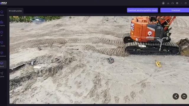 Avica Cloud - Photogrammetry model of sewage works смотреть онлайн