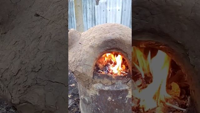 Муфельная печь из глины , для обжига мелкой керамики, часть 9 смотреть онлайн