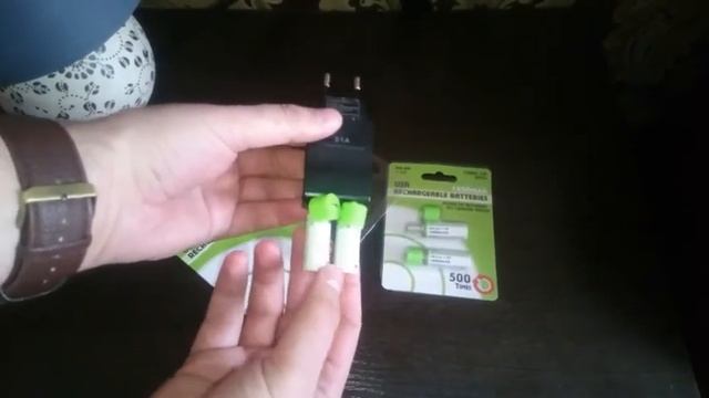 AliExpress Посылка #20. USB Батарея АА в 1450 мАч.(Перезаряжаемые Батареи) смотреть онлайн