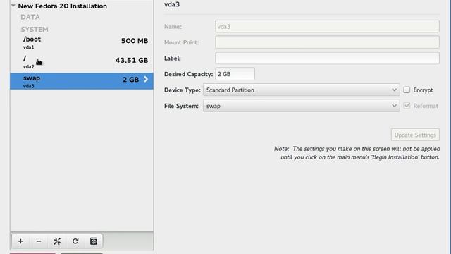 Fedora 20 Server Installation смотреть онлайн