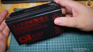 Подбор аккумулятора для ИБП - CSB GP1272 (12V 7Ah)