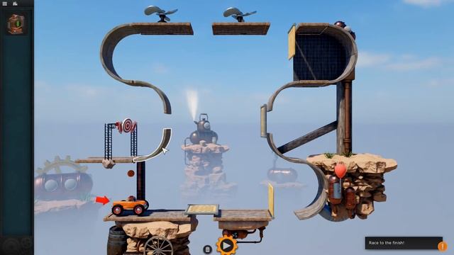 Crazy Machines 3 - Level 55 Gravity Race смотреть онлайн
