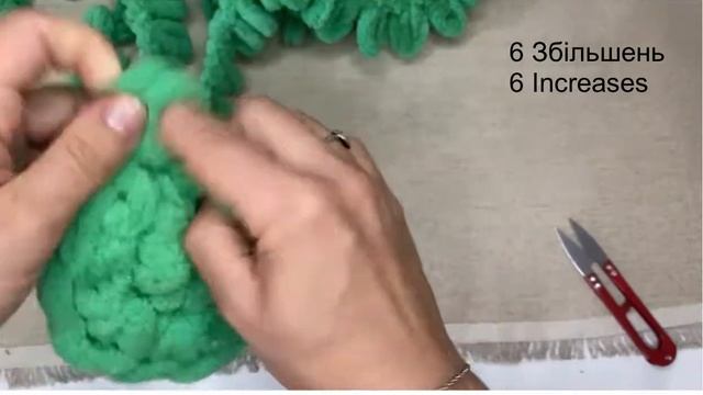 ?? Урок в'язання Alize Puffy // ?? Tutorial For Finger Crocheting By Alize Puffy