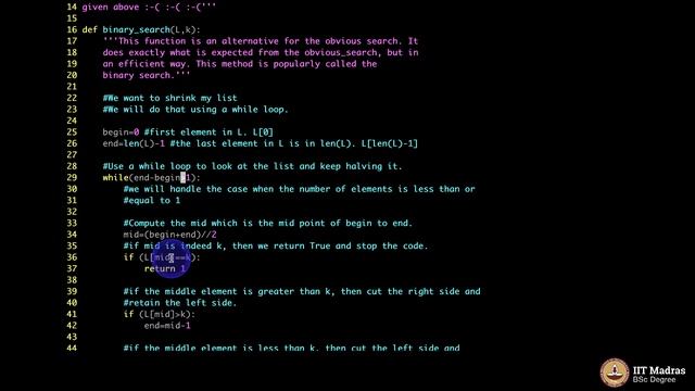 Binary Search Implementation смотреть онлайн