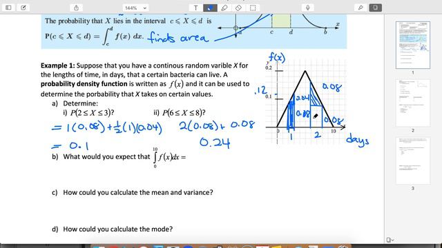 IBHL 5.5 Ex 1 Finding Values from a Continuous Probability Function смотреть онлайн