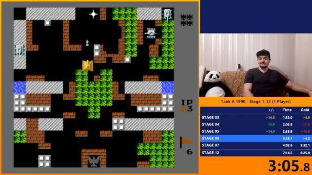 Tank 1990 Speedrun Мировой рекорд - Танчики 1990 World record.mp4 смотреть онлайн