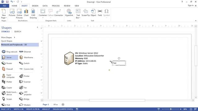 How to Create 3D Networking Diagram in Microsoft Visio [Step by Step Tutorial] смотреть онлайн