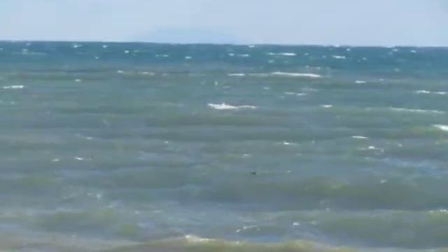 Крым, Алушта, бушующее море смотреть онлайн