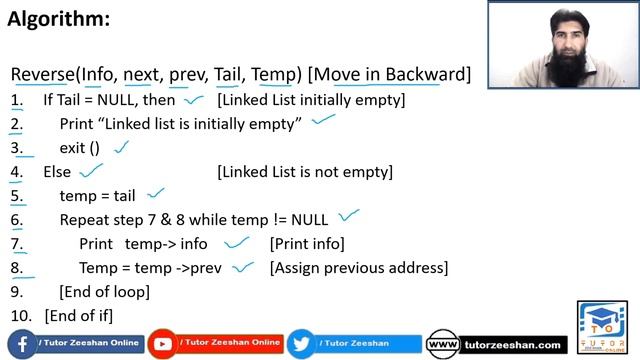 Traversing on Doubly Linked List | DS&A LECTURE – 23 | смотреть онлайн