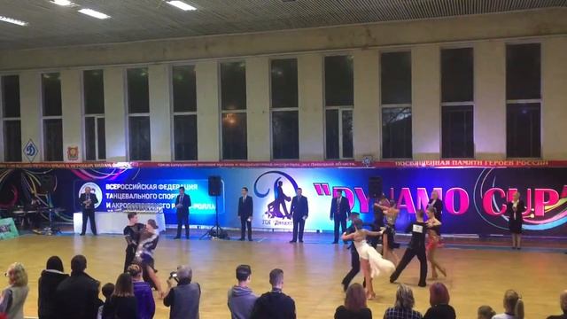 Спортивные танцы DYNAMO CUP 2017, 3 декабря. 7. смотреть онлайн