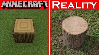 Minecraft VS Реальная жизнь ?
