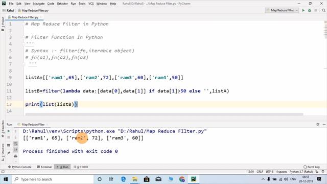 22 Python filter and reduce function in Python смотреть онлайн