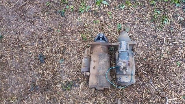 Трактор  т-16  заменили стартер