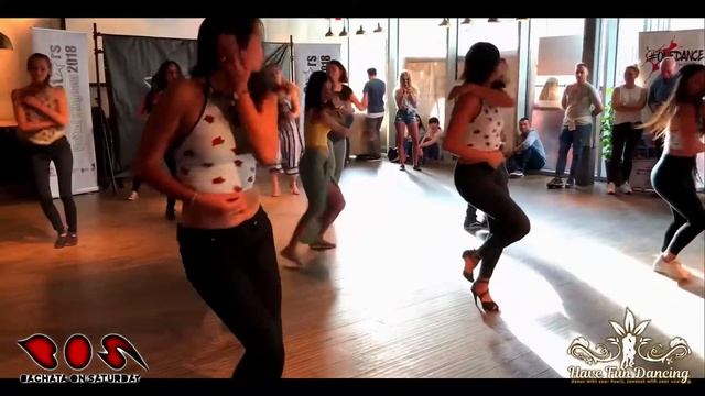 Bachata ladies styling by Carolina Rosa (BOS / Bachata On Saturday) смотреть онлайн