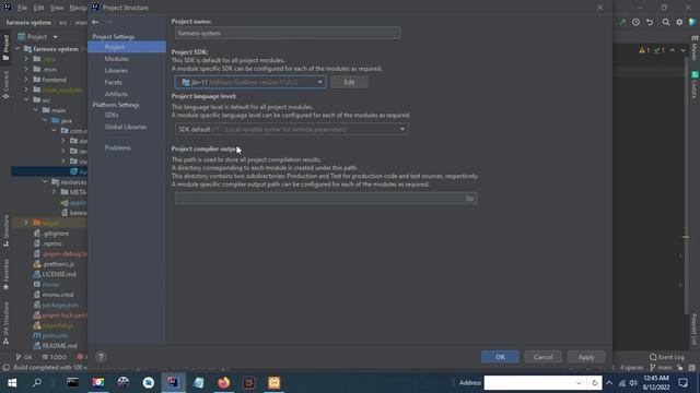 java: JDK isn't specified for module 'my-app' смотреть онлайн