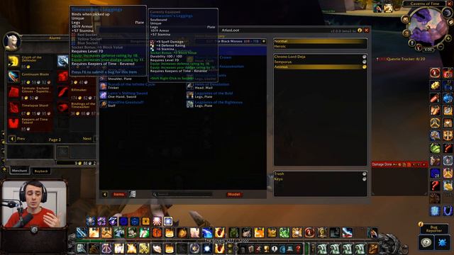 Prot Paladin Pre Bis From Caverns of Time Reputation смотреть онлайн