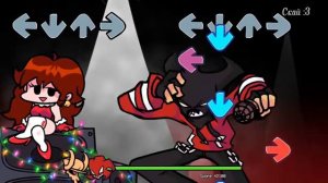 энни против бойфренда 🤗и становится разной и все поют её песню;) FNF