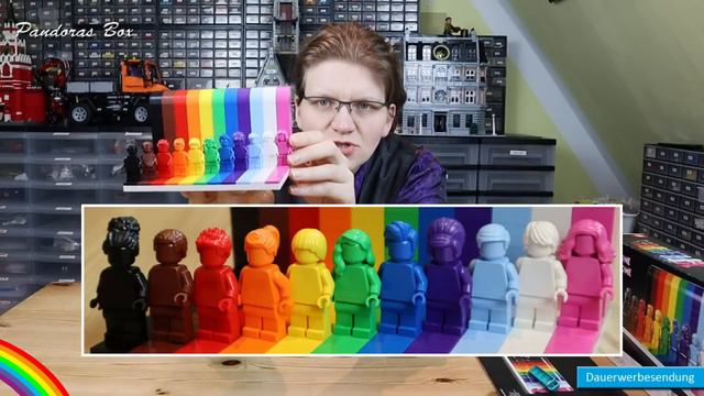 Review - LEGO® 40516 - Everyone Is Awesome - Ein Farbenfrohes Statement Zum Pride Month