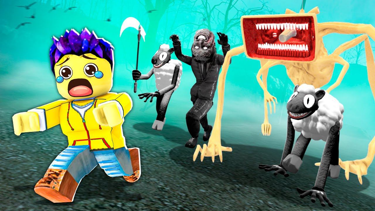 САМЫЕ ОПАСНЫЕ МОНСТРЫ ТРЕВОРА ХЕНДЕРСОНА ГОНЯТСЯ ЗА НАМИ! ОПАСНЫЕ SCP ПРОТИВ ЛЮДЕЙ! БЕЗУМИЕ В ROBLOX смотреть онлайн