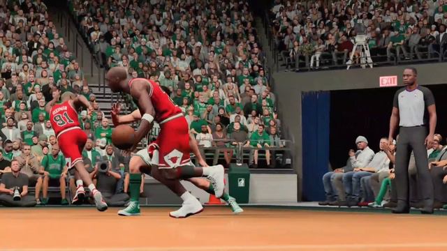 Michael Jordan "POSTERIZE" Larry Bird | NBA 2K24 PC MOD | Nextgen Lighting by Vetmin смотреть онлайн