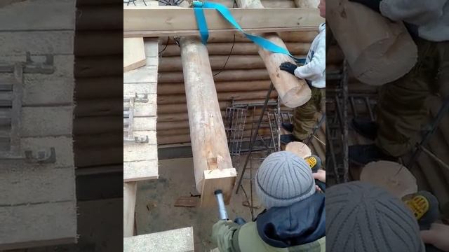 Как построить балкон в уже готовом срубе, хитрости монтажа смотреть онлайн