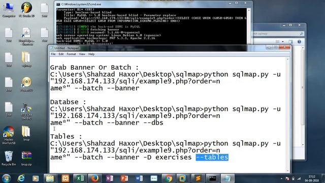 Web For Pentester SQL Injection Example 9 | SQLMAP смотреть онлайн