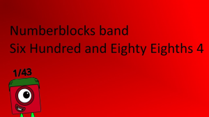 Numberblocks band Six Hundred and Eighty Eighths 4