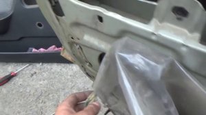 Дэу Нексия. Привод водительской двери