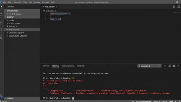How to enable using R Programming with Visual Studio VS Code