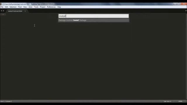 How To Install Emmet In Sublime Text 3 смотреть онлайн