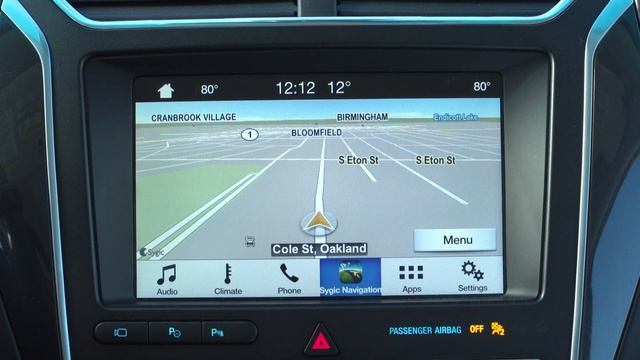 Sygic Navigation on Ford SYNC 3 via AppLink смотреть онлайн