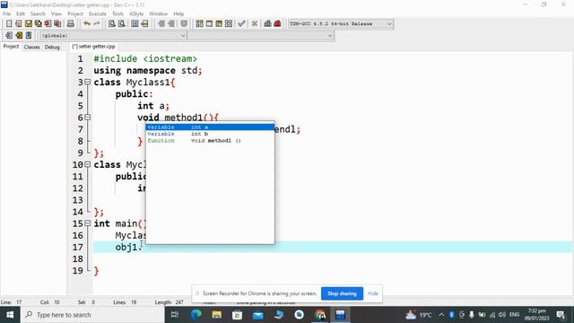 Inheritance in C++ смотреть онлайн
