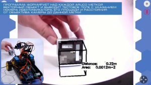 Работа с блоком дополненной реальности модуля TrackingCam v3